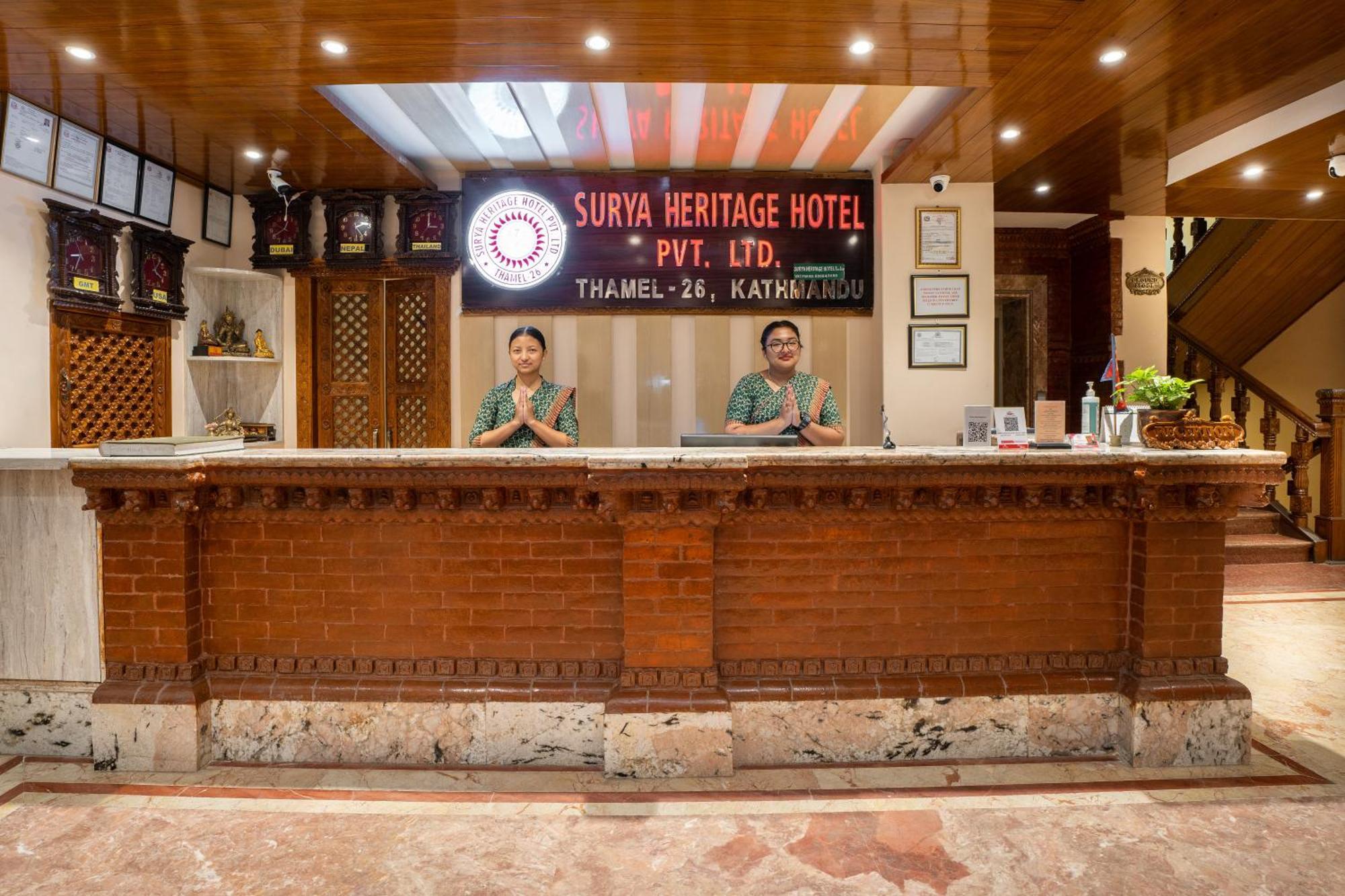 Surya Heritage Hotel Katmandú Exterior foto
